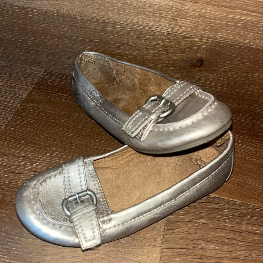 GAP bronze loafers Kids Shoes with buckle